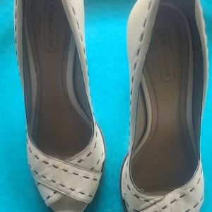 COACH heels size 8